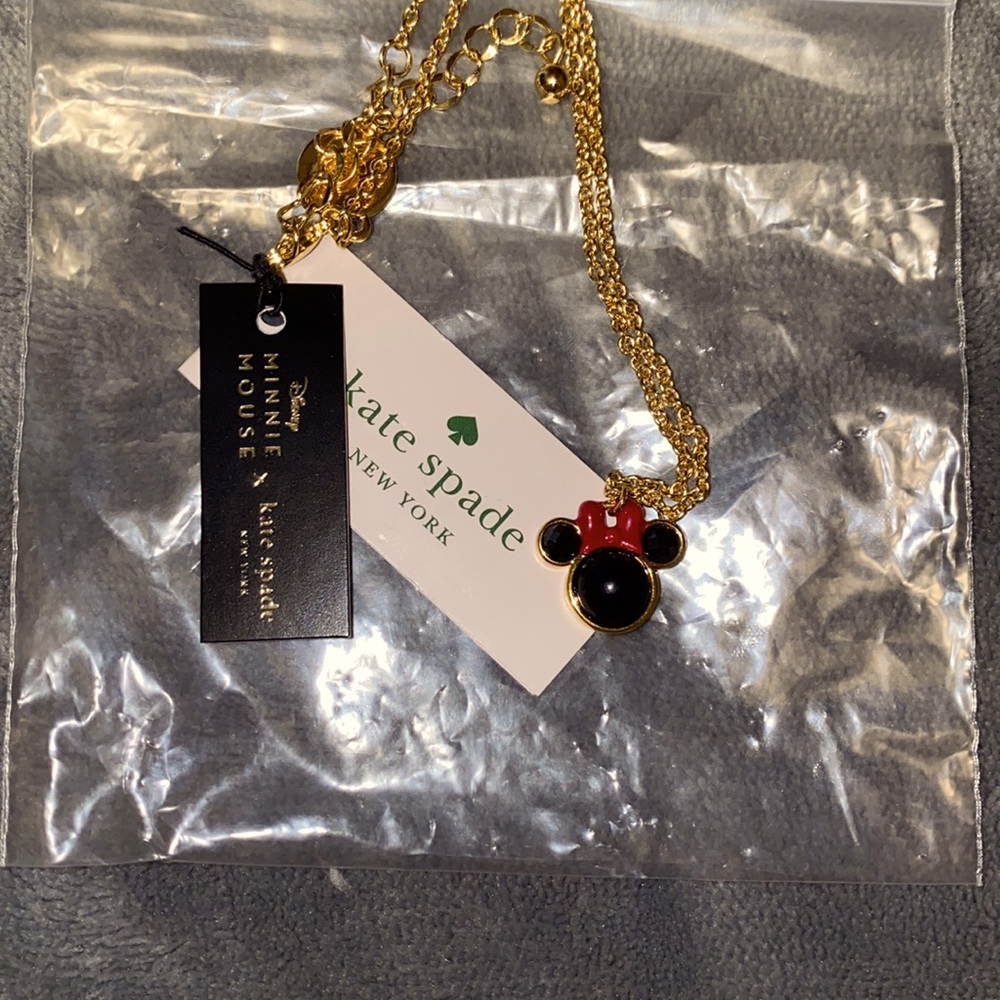 Disney Minnie Mouse X Kate Spade necklace